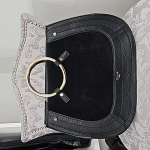 Dune Suede and Leather bag